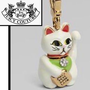 NEW IN BOX Juicy Couture Lucky Cat Locket Charm